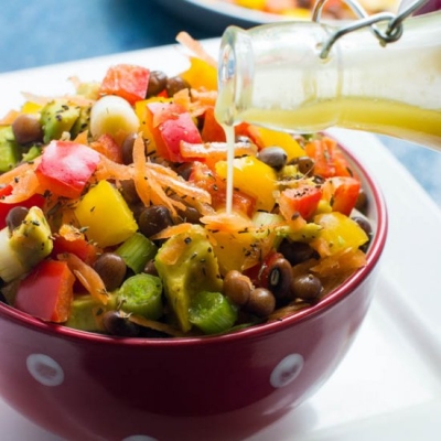 Salad in a bowl Salad in a bowl
